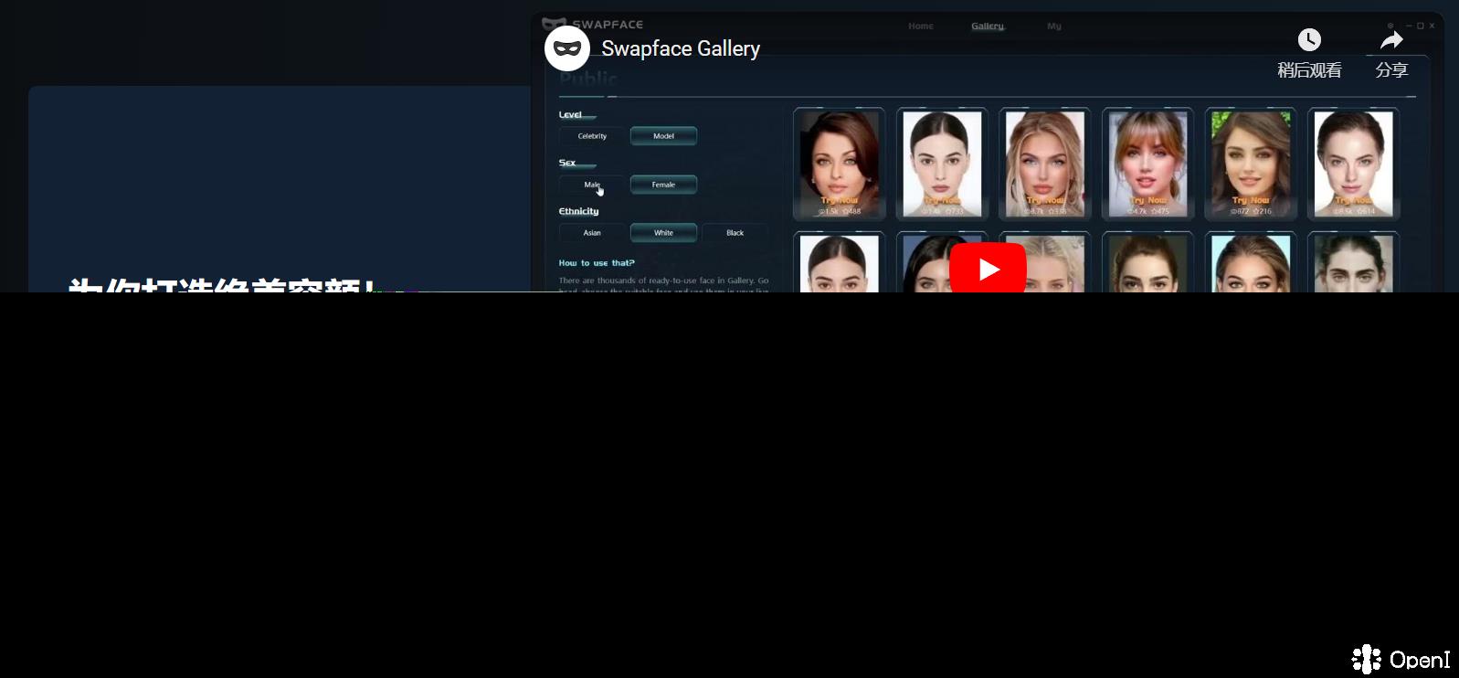 Swapface人脸交换